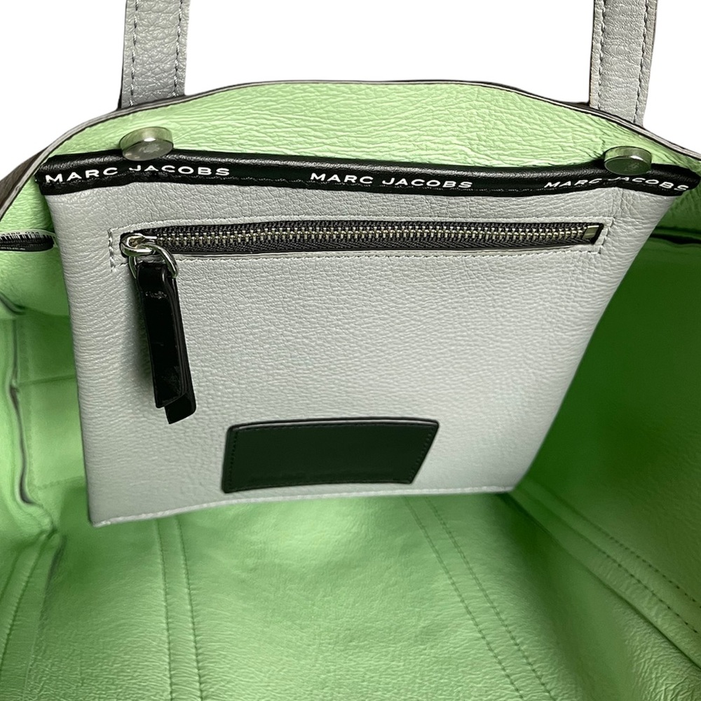 ***SOLD*** Marc Jacobs | Grey Pebble Leather The Tag Tote  27 - Picture 9 of 16